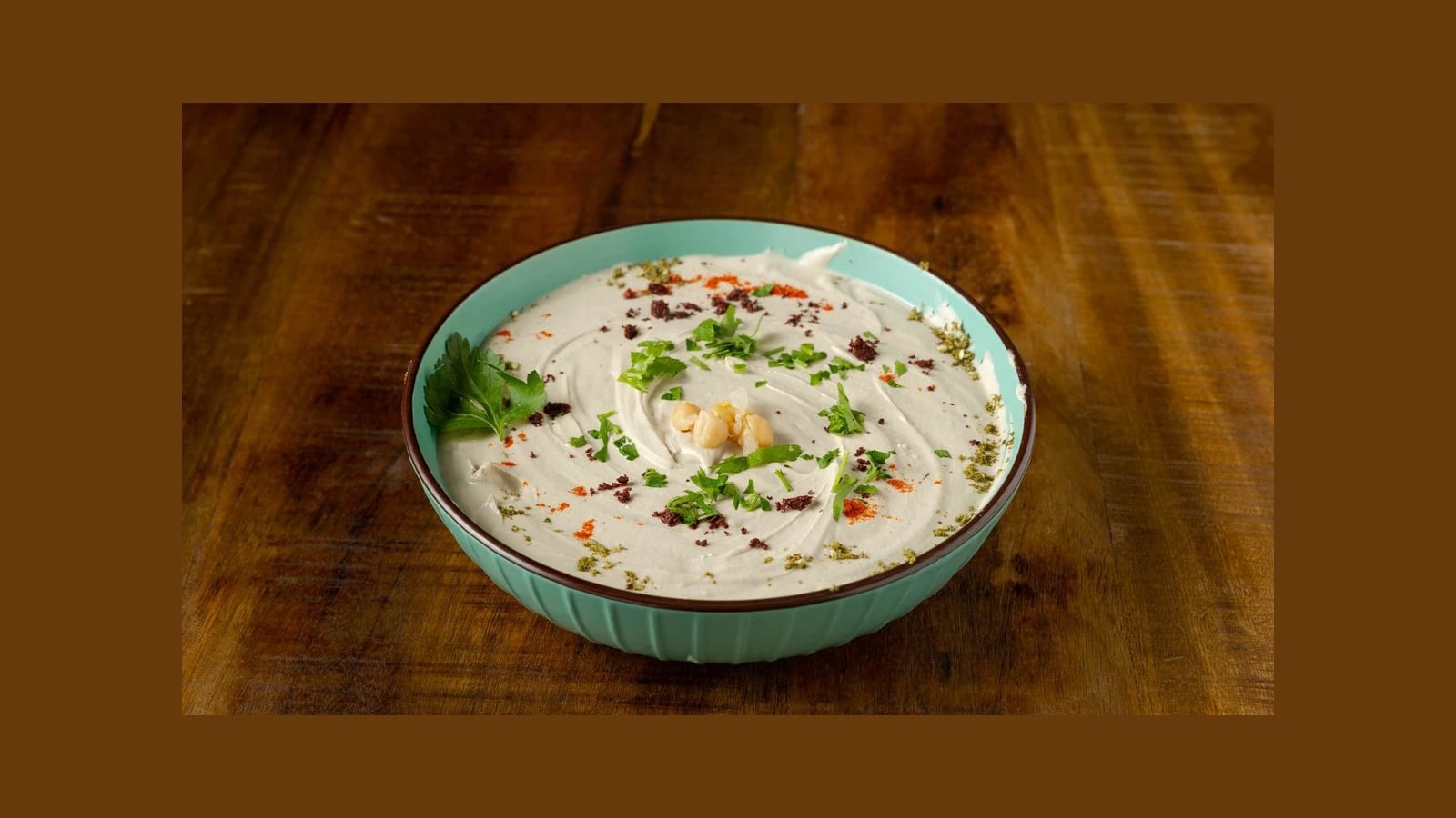 Tahini plate